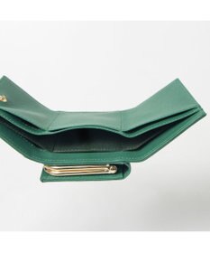 UNBILLION ペルケ perche / ジェムストーンがま口3つ折り財布