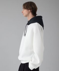 WEGO 【ユニセックス着用ITEM/MLサイズ展開】ワンポイントバイカラープルパーカー