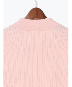 Te chichi ミニケーブルポロニット