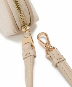 TOPKAPI 【Breath TOPKAPI】【TOPKAPI × 藤本美貴さんコラボ】スコッチグレイン ラウンド ミニポーチ キーケース/撥水