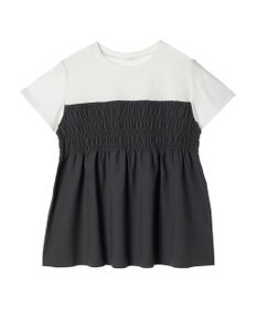 Green Parks シャーリングサテンドッキングプルオーバー