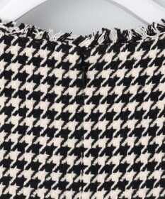 Feroux 【洗える】キーネックミディ ジャンスカ