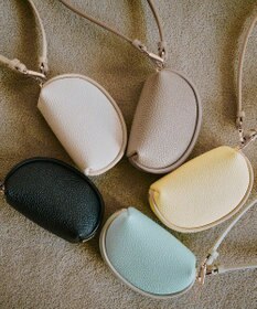 TOPKAPI 【Breath TOPKAPI】【TOPKAPI × 藤本美貴さんコラボ】スコッチグレイン ラウンド ミニポーチ キーケース/撥水