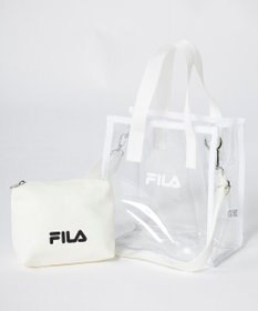 OP／FILA 【FILA】PVCロゴ2WAYバッグ