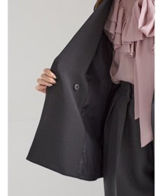 Te chichi ダブルブレストジャケット(セットアップ可)《2025Autumn catalog vol.2 item》