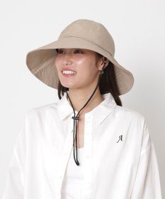 MOONBAT 【遮光100％/UVカット100％】フワクール (Fuwacool)  日差しを完全遮断バッククロスハット　遮光100　UV100