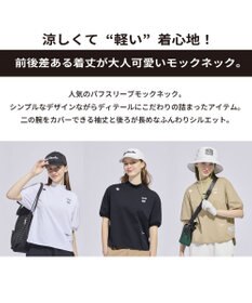 PW CIRCULUS 【WOMEN】パフスリーブモックT  2026年モデル ゴルフウェア レディース