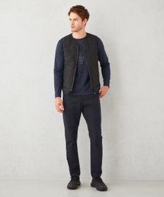 JOSEPH ABBOUD MOUNTAIN 【UNISEX】リバーシブルストレッチ ダウンベスト