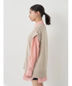 earth music&ecology ミニブークレＶネックベスト