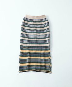 TRICOTE BORDER SKIRT／ボーダースカート
