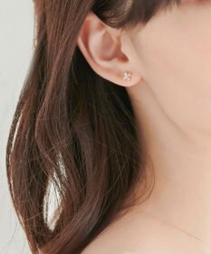 Phoebe 【K10RG】フラワービジューピアス