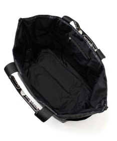LeSportsac E/W REVERSIBLE PKT TOTE/ロゴジャカードブラックT
