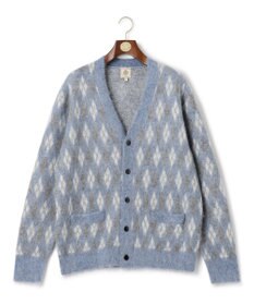 J.PRESS MEN 【KING SIZE】【WEB限定カラー有】モヘアヤーン アーガイルカーディガン