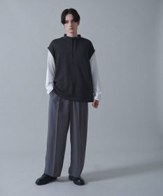 WEGO フェイクレイヤードモックネックベストT（LS）