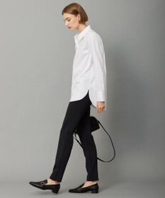 ICB 【洗える】 コットンサテンシャーティング シャツ