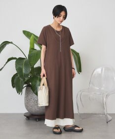 AMERICAN HOLIC 【2点セット】Tシャツ＋Uネックワンピース