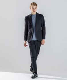 JOSEPH HOMME 新素材【ストレッチ/セットアップ対応】クリアドビージャージー  ドロスト付テーパードパンツ / PEGG CONVERTIBLE