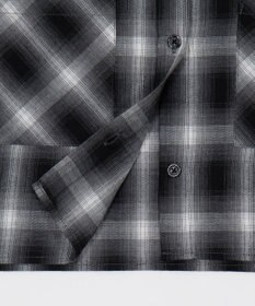 WEGO ショートチェックシャツ