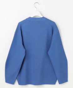 自由区 【洗える】ドライコットンハイゲージニット カーディガン