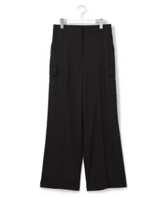 ICB L 【スマートバック仕様・洗える】ストレッチダブルサテン カーゴパンツ