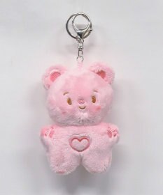 WEGO まゆげハートベアぬいぐるみキーホルダー