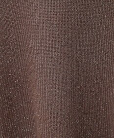 AMERICAN HOLIC ラメ入りＶネック片畦ニットプルオーバー