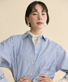 #Newans 【洗濯機可】ロールアップカフスシャツ