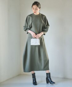 #Newans ラウンドスリーブカットソー