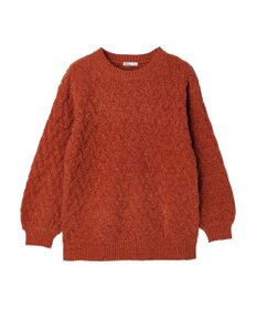 CRAFT STANDARD BOUTIQUE 洗えるモールケーブルニットチュニック