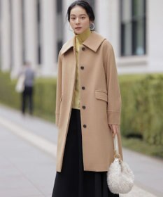 組曲 ウールモッサステンカラー コート