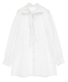 earth music&ecology 2wayボウタイブラウス