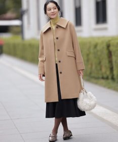 組曲 ウールモッサステンカラー コート