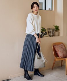 ANY 【8色展開】Vネックデイリーニット