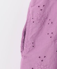 ANY KIDS エンブロイダリー レース ワンピース