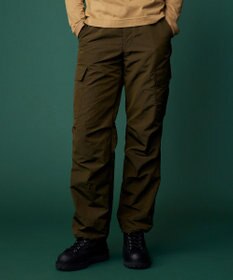 JOSEPH ABBOUD MOUNTAIN 【ECO撥水/起毛裏地】マイクロリップワッシャー カーゴ パンツ