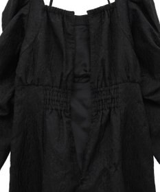 Maison de FLEUR 慈愛に満ちたジャカードワンピース