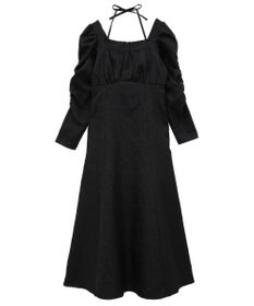 Maison de FLEUR 慈愛に満ちたジャカードワンピース