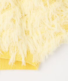 自由区 【カトリエムブーケ】Cardigan tout doux フリンジカーディガン