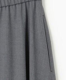 自由区 【洗える】TWラチネストレッチフレア スカート