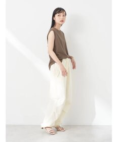 earth music&ecology ノースリーブカットソー（汗じみ防止）