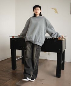 WEGO 【ユニセックス着用/MLXLサイズ展開/新色追加/裏起毛】スウェットプルオーバー