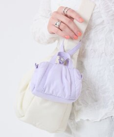 LeSportsac SHEEN MICRO DUFFLE/シュガーライラック