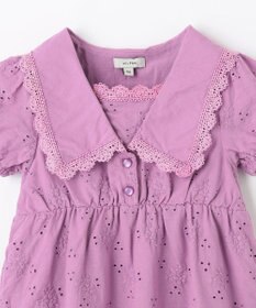 ANY KIDS エンブロイダリー レース ワンピース