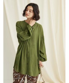 CRAFT STANDARD BOUTIQUE ウ゛ィンテージボイルソデシャーリングチュニック