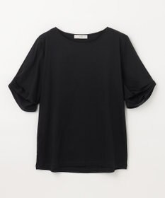 ANY 【接触冷感】シルケットスムース タックスリーブトップス