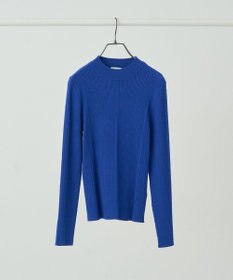 earth music&ecology やわらかタッチハイネックリブニットプルオーバー