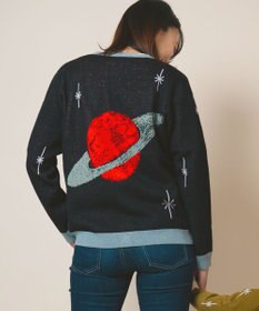 ami amie 【UNISEX】惑星カーディガン85cm～130cm
