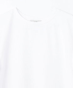 ANY 【2SET/洗濯機可】フリルスリーブTシャツ×シャーリングキャミワンピースセット