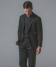 GOTAIRIKU セットアップ対応【2WAYストレッチ/シワになりにくい】T/W ジャージージャケット_千鳥柄