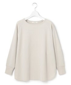 23区 【SLOW】コンパクトシングルジャージー ポンチョ風 Tシャツ